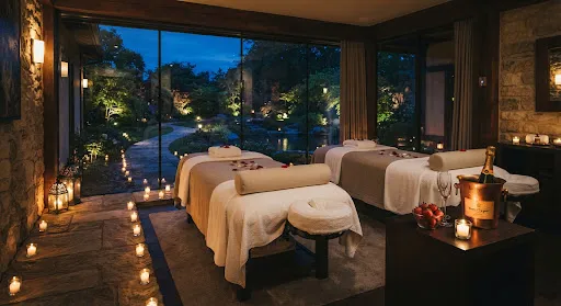 Couples' spa suite